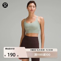 lululemon 丨Free to Be 女士长款运动内衣 *罗纹款 LW2DKHS