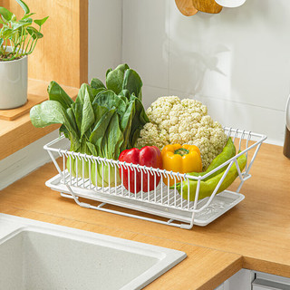 纳川碗架餐具沥水架厨房托盘水果蔬菜台面收纳盘晾洗碗收纳水架