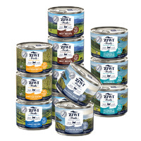 ZIWI 滋益巅峰 主食零食猫罐头185g *12罐 混合装 布偶加菲英短蓝猫通用湿粮
