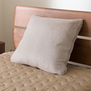 NITORI宜得利家居 床上用品卧室家用毛毯 吸湿发热 多功能 淡摩卡色