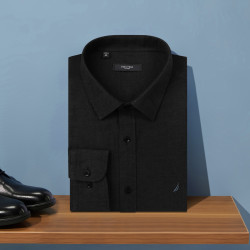 nautica诺帝卡tailored厚款磨毛商务正装衬衫nczs260719