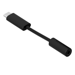 SONOS 线路输入适配器 3.5毫米转USB-C 适用于Era 100/Era 300/Move 2 黑色