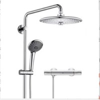 GROHE 高仪 进口恒温淋浴花洒套装 260MM智能顶喷 高配版冷触套装2735720C