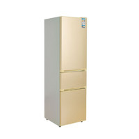 KONKA 康佳 208升冰箱  三门冰箱 家用租房 小型 电冰箱 节能保鲜 冷藏冷冻大容量  BCD-208D3GX