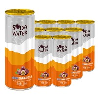 北冰洋 百香果苏打水330ml*12听