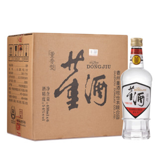 董酒 复刻 白标 54%vol 董香型白酒 430ml*6瓶 整箱装