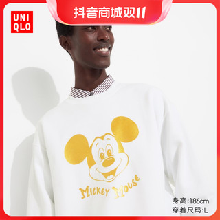 抖音超值购：男装/女装(UT)Mickey Shines卫衣(长袖米奇运动衫)461040