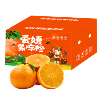 鲜菓篮 四川爱媛38号果冻橙 带箱5斤(110g+)净重4.5+