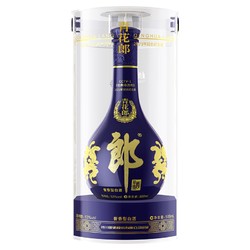 LANGJIU 郎酒 青花郎 CCTV-1《经典咏流传》2021年冠名纪念酒 53%vol 酱香型白酒 500ml 单瓶装