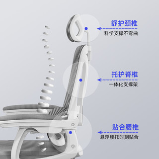 人体工学椅办公座椅办公室可躺电脑椅家用舒适久坐工程学电竞椅子