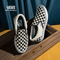 Vans范斯 升级款Comfy Slip-On棋盘格一脚蹬帆布鞋出游好鞋