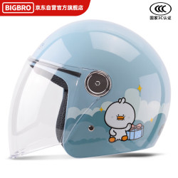 bigbroky163秋兰朵拉汽车3c摩托车头盔冬季男女电动车四季通用半盔