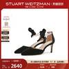 Stuart Weitzman/SW SUSELLE 75 PUMP 秋季丝绒蝴蝶系带细高跟鞋