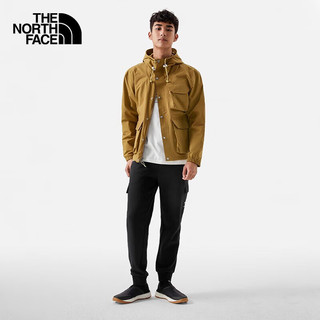 北面（The North Face）百补单层冲锋衣男户外防水透气 173/棕色 XXL/185