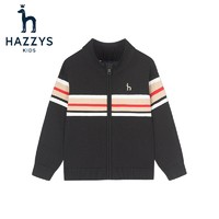 HAZZYS 哈吉斯 男童時尚開衫線衣