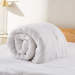 lovo乐蜗家纺暖绒绒澳毛四季被白色200230cm