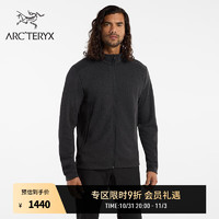 ARC'TERYX 始祖鸟 ARC’TERYX始祖鸟 COVERT LT  保暖 男子 抓绒衫 Bla