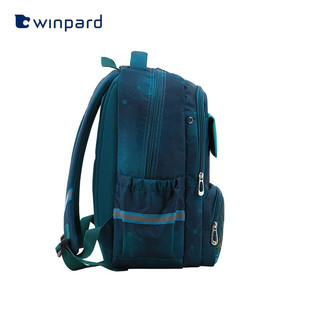 威豹（WINPARD）书包小男孩女生减负儿童书包背包1-3-6年双肩书包 森林绿机器人