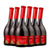 J.P.CHENET 香奈 半甜型红葡萄酒 750ml*6瓶 法国原装进口