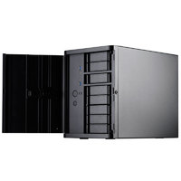 SilverStone 银昕 银欣Nas机箱 存储ITX服务器机箱DS380 相容8x3.5热插拔硬盘