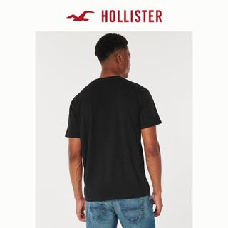 Hollister2023美式宽松Logo圆领短袖棉质T恤 男 329575-1