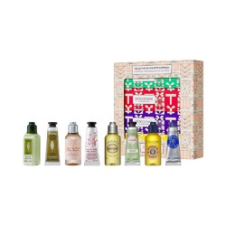 L'OCCITANE 欧舒丹 洗护礼盒8件套（马鞭草沐浴露30ml+护手霜10ml+杏仁沐浴油35ml+护手霜10ml+乳木果沐浴油35ml+护手霜10ml+樱花沐浴露35ml+护手霜10ml）