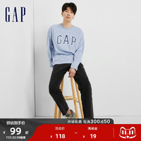 Gap 盖璞 LOGO纯棉亲肤长袖T恤451047