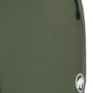 猛犸象（MAMMUT）Clion 弹性防风加绒保暖软壳裤 蜥绿色 XL