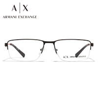 EMPORIO ARMANI Armani阿玛尼眼镜框男士半框商务休闲轻光学眼镜架AX1038