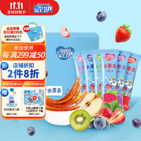 xinuobei 西诺贝 水果条50%果肉添加小孩零食儿童零食多口味水果条水果片零食 水蜜桃味