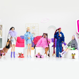 88VIP：Barbie 芭比 娃娃新潮系列娃娃混装玩具儿童新潮过家家玩乐儿童