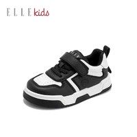 ELLE kids ELLEkids童鞋儿童板鞋冬季新款加绒男童小白鞋运动鞋高帮女童鞋子