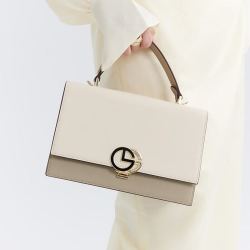 goldlion金利来女包手提包女时尚撞色小方包百搭斜挎女士包包fa20