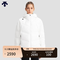 DESCENTE迪桑特WOMEN’S TRAINING系列女子羽绒服冬季 WT-WHITE M(165/84A)