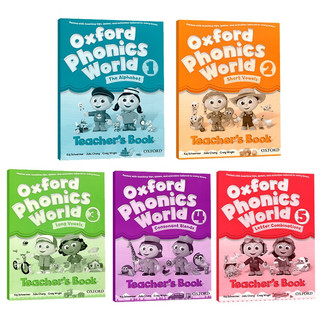 牛津自然拼读 Oxford Phonics World 2级别教师用书 牛津拼读世界 幼零基础拼读发音OPW 