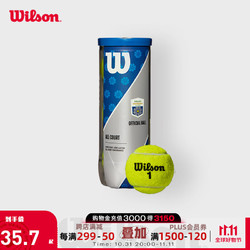 Wilson 威尔胜 上海大师赛网球配件3只组合罐装 不支持发货 WR8208802001-SHANGHAI MAS