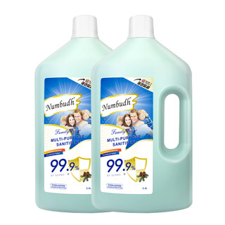 88VIP：Numbudh 南堡 衣物除菌液深层杀菌99.9%去异味持久留香2.3L*2瓶