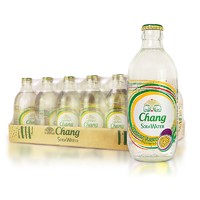 Chang 象牌 牌泰象苏打水泰国苏打水0糖饮料整箱24瓶325ml泰象气泡水0卡