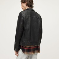 ALLSAINTS 男士皮夹克 ML025N