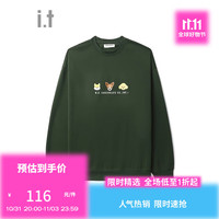 :CHOCOOLATE it小狗印花 圆领卫衣 CLSWU07L