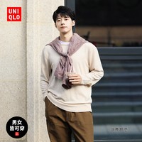 UNIQLO 优衣库 美利奴羊毛圆领针织衫 460933