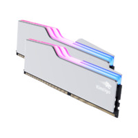 Kimtigo 金泰克 G5系列 DDR5 7200MHz RGB 台式机内存 灯条 白色 32GB 16GBx2 C34