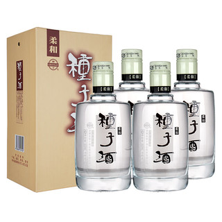 金种子 柔和种子酒 浓香型白酒 40度 460ml*4瓶/整箱装