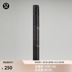 lululemon 丨The (Un) Mat 双面瑜伽垫 1.5mm LU9AGAS 黑/白/黑 1.5mm