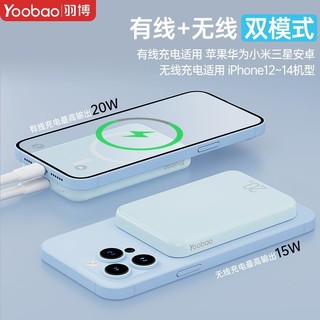 Yoobao 羽博 磁吸充电宝 10000mAh 22.5W