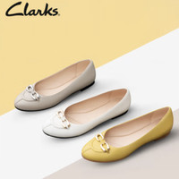 PLUS会员：Clarks 其乐 优雅系列 浅口芭蕾舞鞋 261722204
