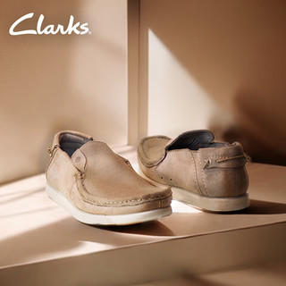 PLUS会员：Clarks 其乐 轻夏系列 男士一脚蹬乐福鞋 261718077