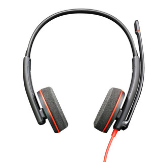 Plantronics 缤特力 Poly 3220 电话会议耳麦（USB线控直连电脑）