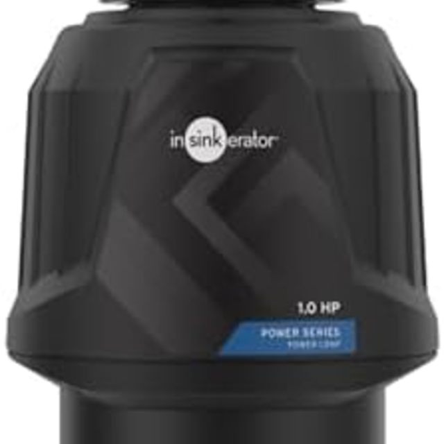 爱适易 Power 1HP 垃圾处理器,黑色