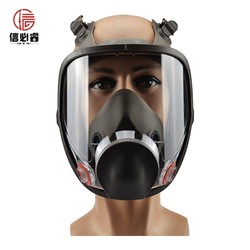 信必睿 防毒面具6800全面罩 防化工工业粉尘异味喷涂漆用防护面具 KN95滤棉5对